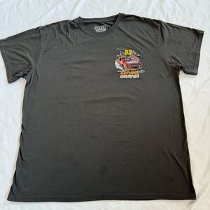 Fresh Laundry Black Graphic T-Shirt Daytona size 2XL
